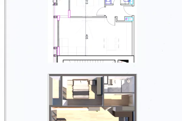 House for Sale 1+1 in Tirana - 198,500 Euro