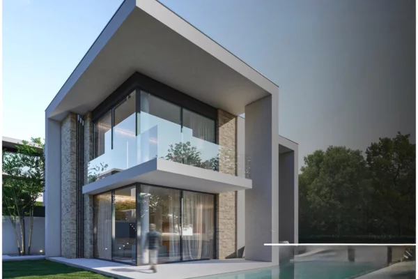 Luxury villas for sale in Tirana 4+1, Emty