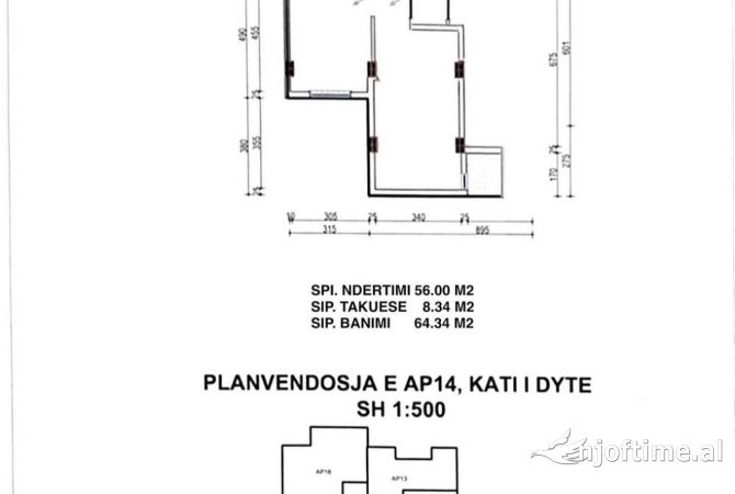 Shtepi ne shitje 1+1 ne Tirane - 117,000 Euro