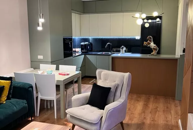 Shtepi me qera Apartament ne Tirane, 2+1, Mobilimi E mobiluar, Pagesa 1,000  Euro.