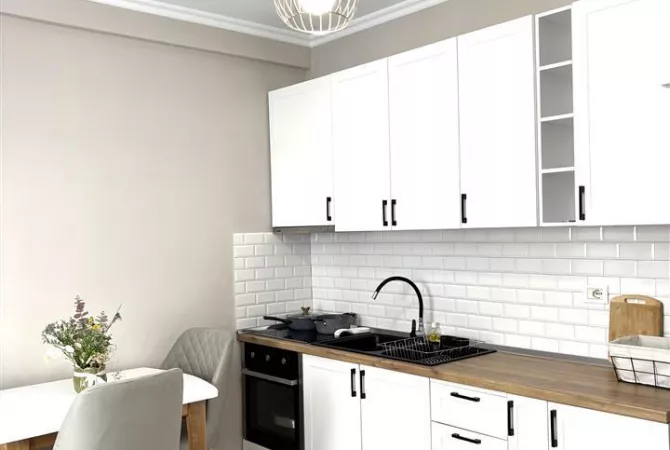 Shtepi me qera Apartament ne Tirane, 1+1, Mobilimi E mobiluar, Pagesa 500  Euro.