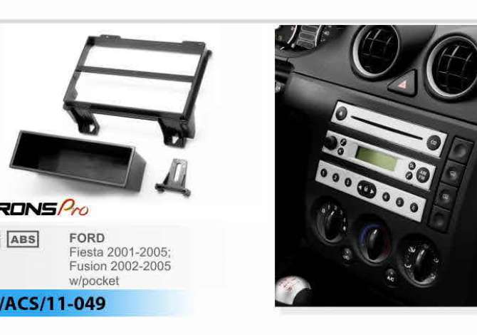 Kase kornize pershtatese per navi ose kasetofon universal per Ford Fiesta & Ford Fusion