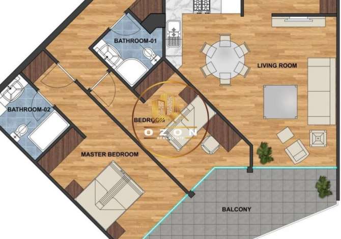 Shtepi ne shitje 2+1 ne Tirane - 217,655 Euro