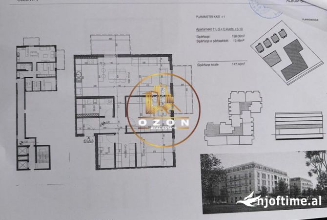 Apartment for sale in Tirana 2+1, Emty