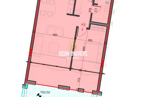 Shtepi ne shitje 1+1 ne Vlore - 342,930 Euro