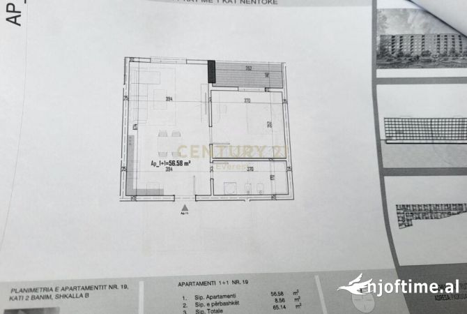 Shtepi ne shitje 1+1 ne Tirane - 62,000 Euro