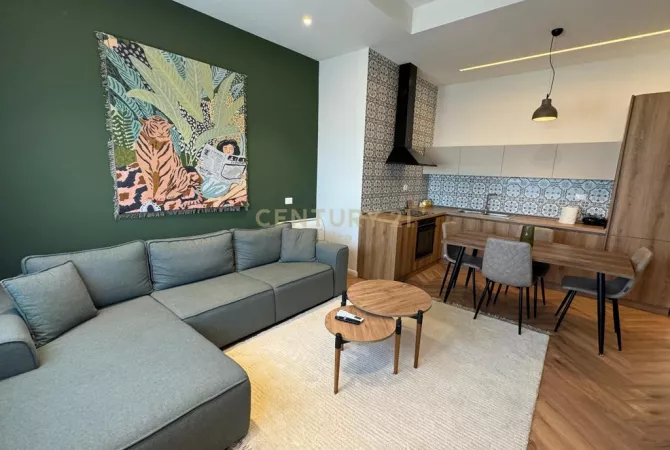 Shtepi me qera Apartament ne Tirane, 1+1, Mobilimi E mobiluar, Pagesa 550  Euro.