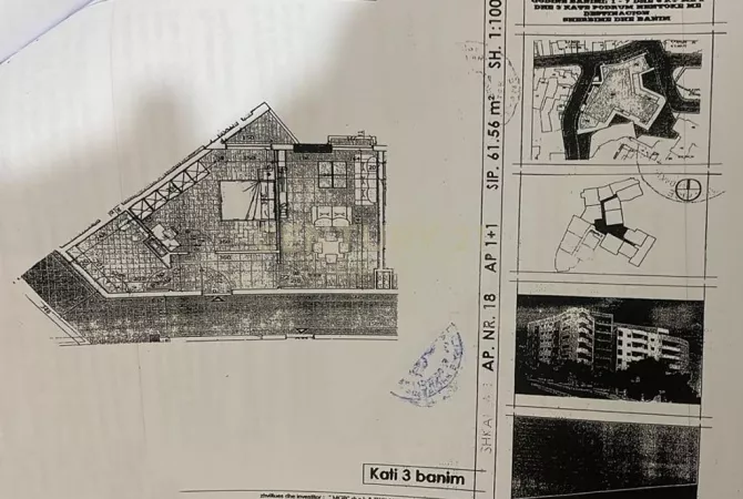 Shtepi ne shitje 1+1 ne Tirane - 116,000 Euro
