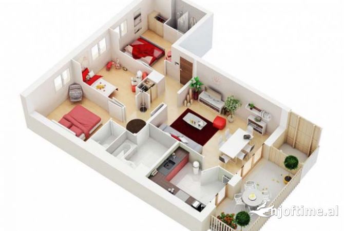 Shtepi ne shitje 3+1 ne Tirane - 315,000 Euro