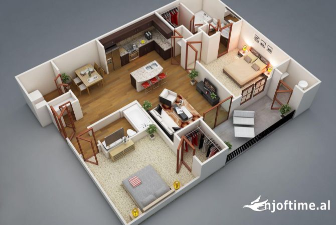 Shtepi ne shitje 2+1 ne Tirane - 310,000 Euro