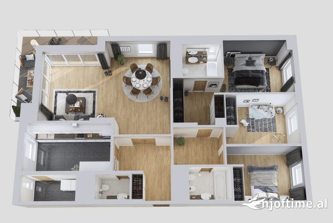 Shtepi ne shitje 2+1 ne Tirane - 140,000 Euro