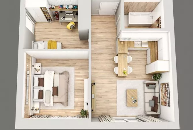 Shtepi ne shitje 2+1 ne Tirane - 150,000 Euro