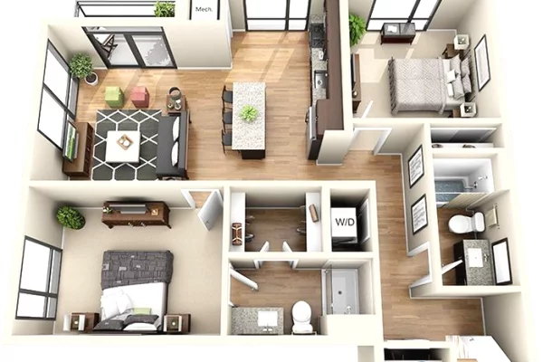 House for Sale 2+1 in Tirana - 200,000 Euro