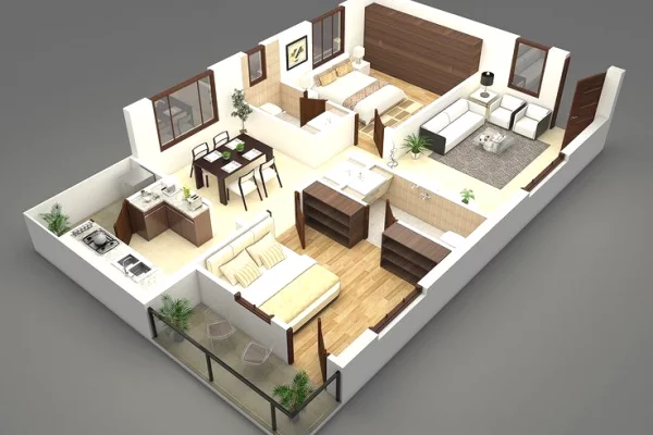 Shtepi ne shitje 2+1 ne Tirane - 255,000 Euro