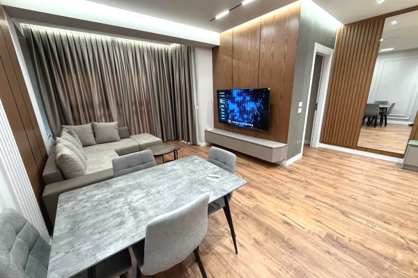 Shtepi me qera Apartament ne Tirane, 1+1, Mobilimi E mobiluar, Pagesa 700  Euro.