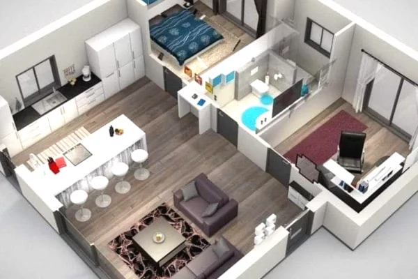 Prane VIZION+, Shitet apartament 2+1+2, pallat i 2026-es (gati per banim)