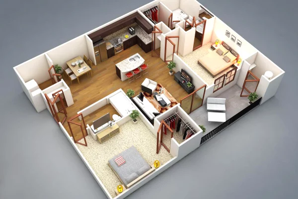 House for Sale 2+1 in Tirana - 180,000 Euro