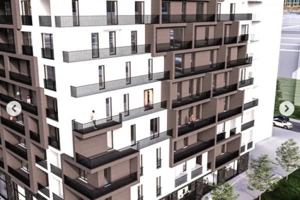 Kamez/Shetitore Bathore, shitet super apartment 2+1+2 (880euro/m2)