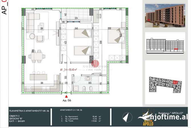 Shtepi ne shitje 2+1 ne Tirane - 116,200 Euro