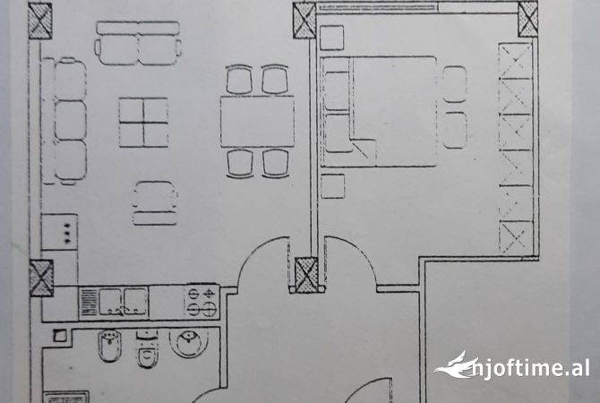 Shtepi ne shitje 1+1 ne Tirane - 110,000 Euro