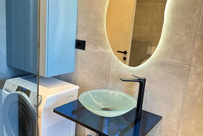 Shtepi me qera Apartament ne Tirane, 1+1, Mobilimi E mobiluar, Pagesa 100,000  Leke.