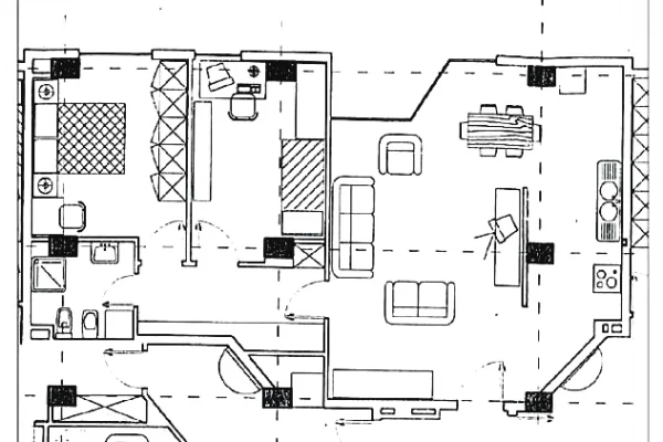 Shtepi ne shitje Apartament ne Tirane, 2+1, Mobilimi Bosh, pa mobiluar, Pagesa 258,000  Euro.