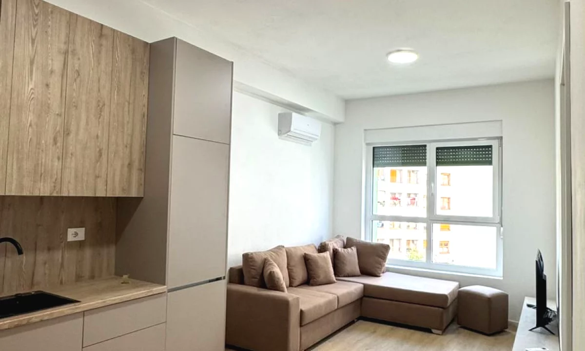 Shtepi me qera Apartament ne Tirane, 1+1, Mobilimi E mobiluar, Pagesa 45,000  Leke.