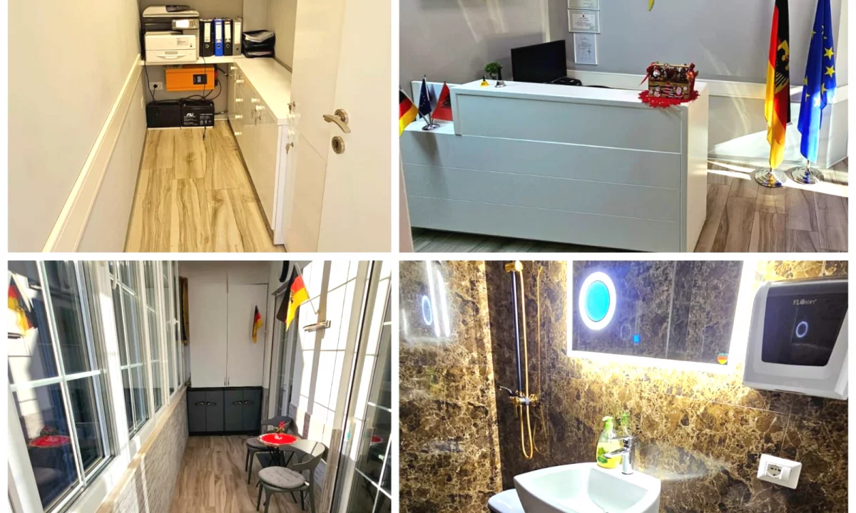 🏢Perballe Martenitetit te Ri prane Dyqanit Well jepet me qera ambient biznesi,Bosh 800Euro(Neto)