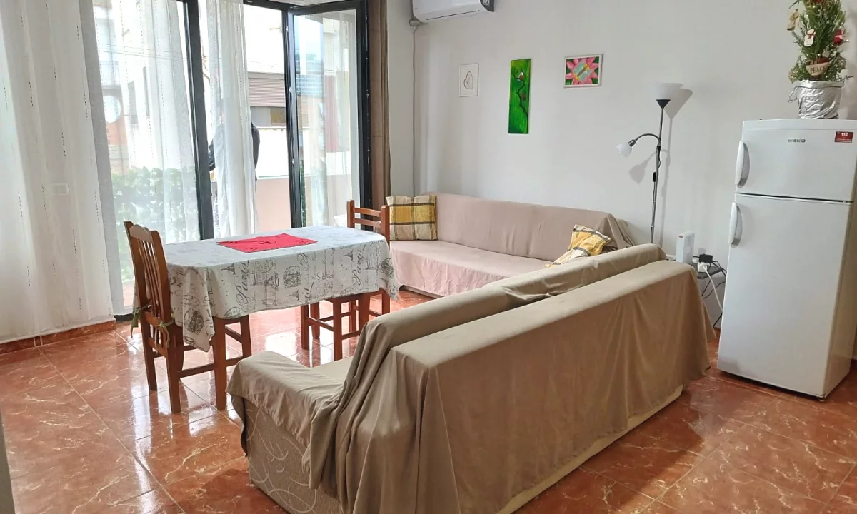 Shtepi me qera Apartament ne Tirane, 1+1, Mobilimi E mobiluar, Pagesa 50,000  Leke.