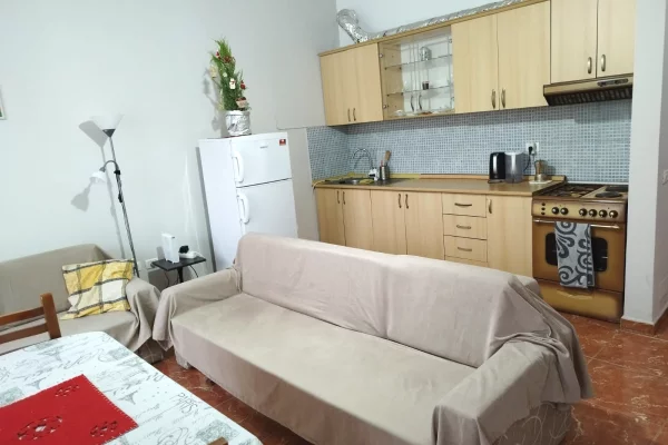 Shtepi me qera Apartament ne Tirane, 1+1, Mobilimi E mobiluar, Pagesa 50,000  Leke.