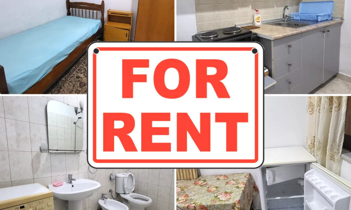 Shtepi me qera Shtepi Private ne Tirane, Garsoniere, Mobilimi E mobiluar, Pagesa 25,000  Leke.