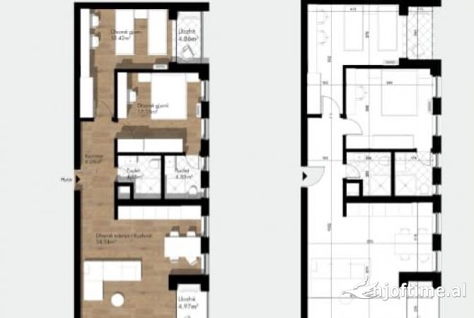 Shtepi ne shitje 2+1 ne Tirane - 192,000 Euro