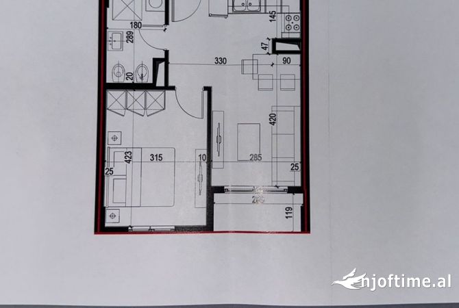 Shtepi ne shitje 1+1 ne Tirane - 57,410 Euro
