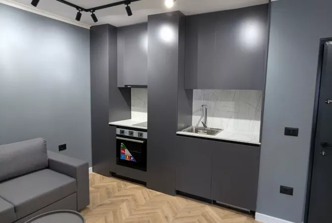 Shtepi ne shitje Apartament ne Tirane, 1+1, Mobilimi E mobiluar, Pagesa 268,000  Euro.