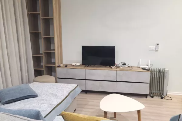 Shtepi me qera Apartament ne Tirane, 1+1, Mobilimi E mobiluar, Pagesa 600  Euro.