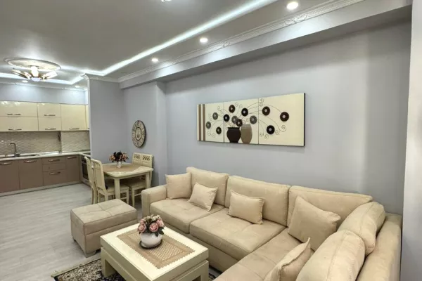 Shtepi me qera Apartament ne Tirane, 2+1, Mobilimi E mobiluar, Pagesa 55,000  Leke.