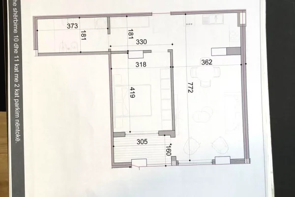 House for Sale 1+1 in Tirana - 139,000 Euro