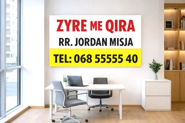 Ambjent biznesi me qera tek Rr Jordan Misja