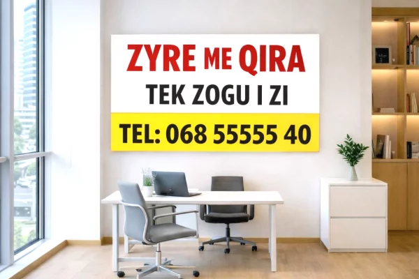 Ambient biznesi me qera 3+1 ne Tirane - 900 Euro