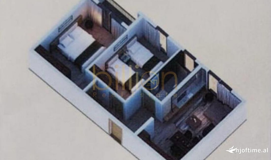 Shtepi ne shitje Apartament ne Tirane, 2+1, Mobilimi Bosh, pa mobiluar, Pagesa 167,000  Euro.