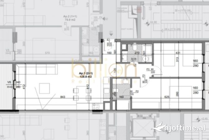 Shtepi ne shitje 2+1 ne Tirane - 128,800 Euro