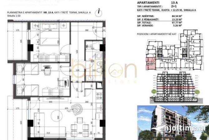 Shtepi ne shitje 2+1 ne Tirane - 80,320 Euro