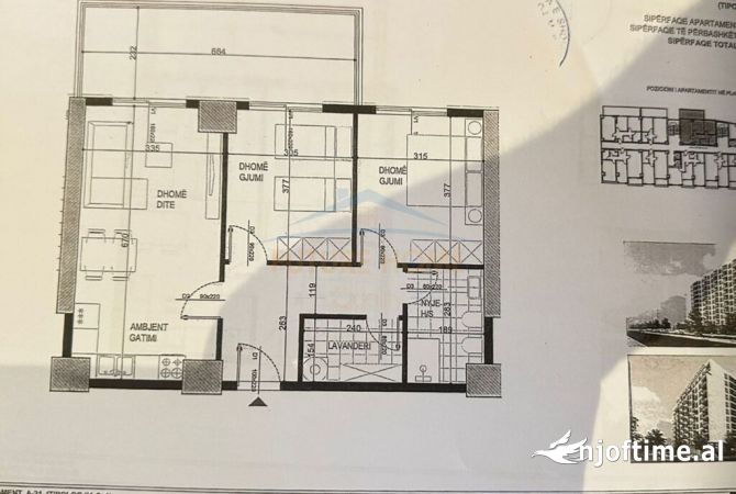 Shtepi ne shitje 1+1 ne Tirane - 109,000 Euro