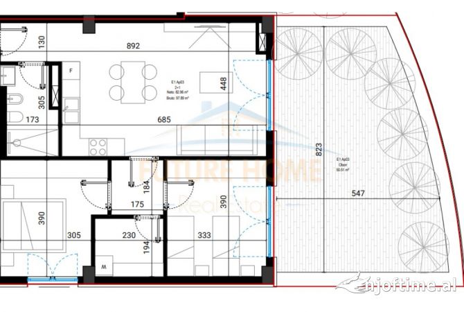 Shtepi ne shitje 2+1 ne Himare - 3,448,060 Euro