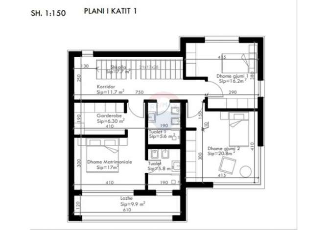 Shtepi ne shitje 3+1 ne Tirane - 545,000 Euro
