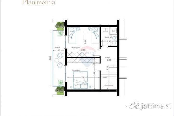 Shtepi ne shitje 2+1 ne Tirane - 185,100 Euro