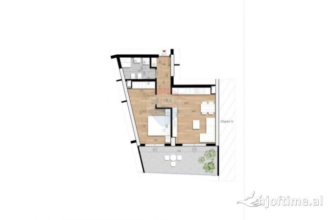 Shtepi ne shitje 1+1 ne Tirane - 116,000 Euro