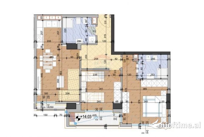 Shtepi ne shitje 2+1 ne Tirane - 181,900 Euro