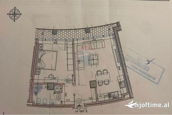 Shtepi ne shitje 1+1 ne Tirane - 250,000 Euro