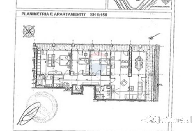 Shtepi ne shitje Apartament ne Tirane, 3+1, Mobilimi Bosh, pa mobiluar, Pagesa 759,000  Euro.